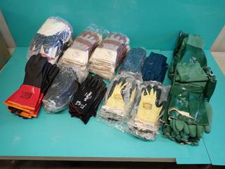Qty Of Assorted Unused Ansell And Superior Size 9, 10 And 11 Nitrile, Chemical And Work Gloves ** LOCATED IN EDMONTON**