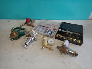 Oxy/Acetylene Gauges, Oetiker Clamps And Prostar Hose Repair And Assembly Kit  **LOCATED IN EDMONTON**