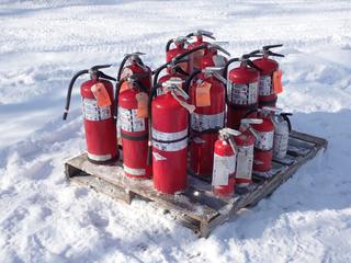Qty Of Fire Extinguishers *Note: (7) Requires Recharging* **LOCATED IN EDMONTON**