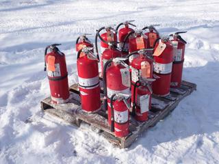 Qty Of (14) Fire Extinguishers **LOCATED IN EDMONTON**