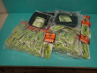 Qty Of Unused Ergodyne Squids Tool Lanyards c/w Assorted Unused Miller Tool Pouches And Accessories ** LOCATED IN EDMONTON**