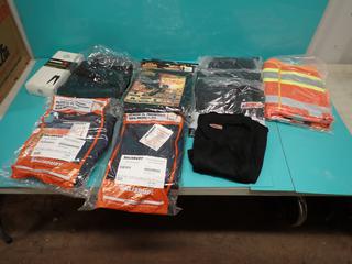 Qty Of Carbon Size XL, 3XL And 2XL Clothing c/w Safety Vest **LOCATED IN EDMONTON**