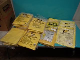 Qty Of Unused Assorted Size Large, XL And XXL BDG, Storm Master, Natpro And Onguard Rain Wear ** LOCATED IN EDMONTON**