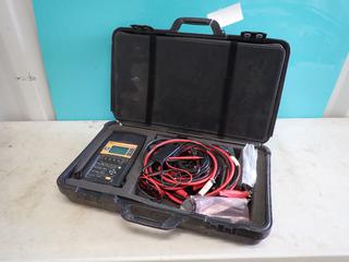 Albercorp CRT-400 Cellcorder Cell Resistance Tester w/ Accessories. SN CRT400-07-189 **LOCATED IN EDMONTON**