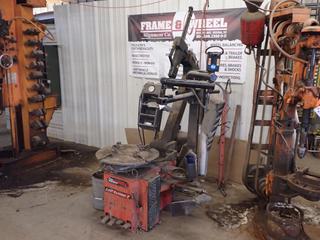 John Bean EHP System V 115V Single Phase Tilt-Tower Tire Changing Machine. SN 110960276041251