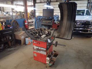 2007 John Bean BFH800 EEWB526C 230V Single Phase Fully Automated Wheel Balancing System c/w Qty Of Wheel Weight Balances. SN G98EB017