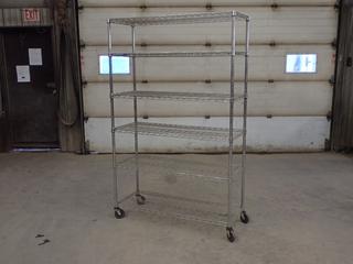Seville Classic 47in X 18in X 77in Portable Shelving Unit