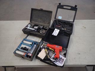 Stant ST-255 Cooling System Pressure Tester, Pres-Sure-Tite 500 Pressure Tester, Weller Solder Gun And Model H150 Plastic Welding Gun