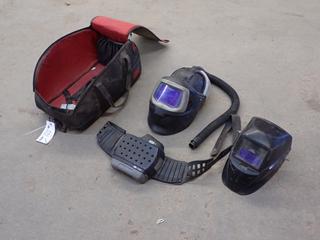 3M Speedglas 9100 MP Welding Respirator Helmet c/w Miller Welding Helmet