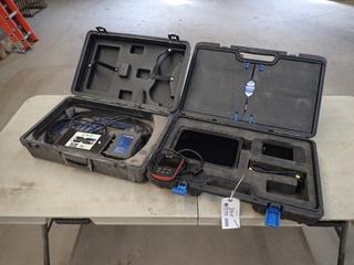 asTech A10-5700 All-In-One Diagnostic Tool c/w asTech Connect AJ0-001 Automotive Diagnostic And Calibration Tablet System, asTech Diagnostic Remote, All Data Diagnostic Vehicle Connection And Launch CR-HD Heavy Duty Truck Diagnostic Scan Tool