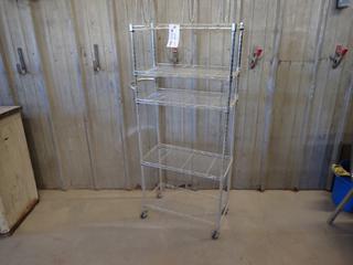 24in X 12in X 55in 5-Tier Portable Stand