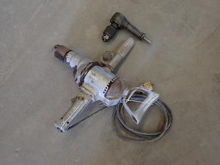 Heavy Duty Drill And Angle Drill Attachment