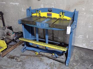 Roper-Whitney Pexto 137L 36in 16-Ga Squaring Shear. SN 2176-5-84