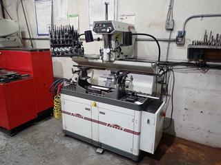 Sunnen VGS-20-P 220/230V Single Phase Industrial Grade Valve Guide And Seat Machine c/w .234, .274, .275, .342 And .343 Carbide Pilots, (25) .234 - .375 Steel Pilots And VS-1005 Rapid Seat Concentricity Checking Kit. SN 4A1-2929. 