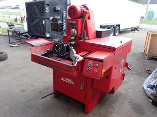 Sunnen LBB-1810D 230V 3-Phase Horizontal Precision Honing Machine c/w Qty Of Sunnen 1.45in To 3.3in Honing Rings. SN 2051
