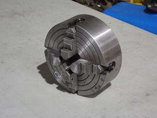 8in Self-Centering 4-Jaw Lathe Chuck w/ 2.5in Bore