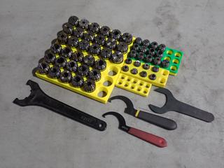 Qty Of Assorted ER16, ER20 And ER32 Milling Collets