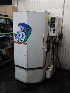 1996 Better Engineering V200 208V 3-Phase Viper-Jet Aqueous Front Load Parts Washer *Note: New Oil Skimmer, Gearbox Rebuilt 3 Months Ago*