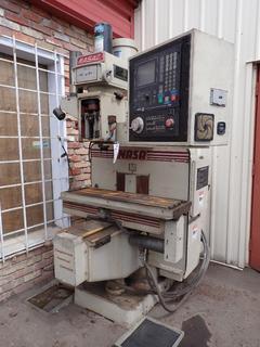1990 Nasa Machine Tools Nasa II 230/460V 3-Phase CNC Jig Grinder w/ Fagor 8020 CNC Controller, 60-500 RPM Low Speed, 500-4200 RPM High Speed And 42in X 13in Table. Showing 8148hrs. SN 6166