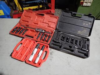 Auto Body Now Valve Keeper Remover And Installer Kit c/w Blind Hole Puller Set And 16mm - 30mm Motorcycle Compressor Set