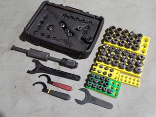 Qty Of Assorted ER16, ER20 And ER32 Milling Collets