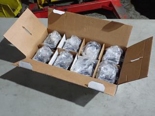 Qty Of (8) Unused UEM 1448HC.030 Silv-O-Lite Coated Pistons To Fit GM 454 V8 Engines