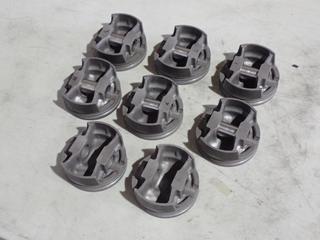 Qty Of (8) Mahle Pistons To Fit SB Chevy's