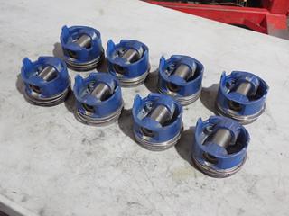 Qty Of (8) Mahle Pistons For Use With Duramax Engines