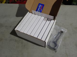 Qty Of (8) Unused Scat Enterprise 2-ICR6123-2124 I-Beam Connecting Rods For Use With SB Chrysler Engines