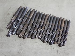 Qty Of Assorted 51/64in - 1 11/32in HSS Drill Bits