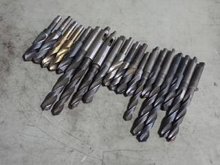 Qty Of Assorted 5/8in - 15/16in HS And HSS Drill Bits