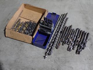 Qty Of Assorted Up To 23/32in HS And HSS Drill Bits