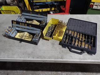 Qty Of Assorted 3/64in - 1/2in Drill Bits