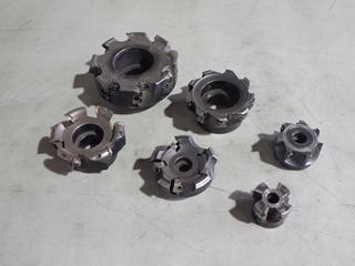 Qty Of (6) Face Mill Cutters