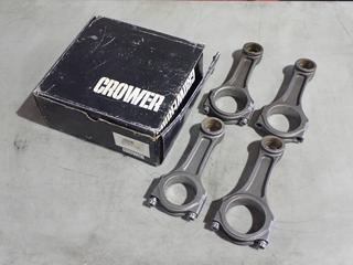 Qty Of (9) Unused Crower B93936B-8 Billet Connecting Rods For 6.6L Engines c/w (4) Crower Connecting Rods