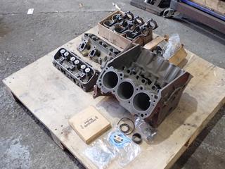 Machined Buick 231 V6 Turbo Engine Block, Heads And Performance Crankshaft Pistons w/ 0.030 Over