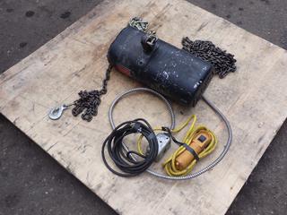 CM Hoist Lodestar 110V 1/8-Ton Chain Hoist