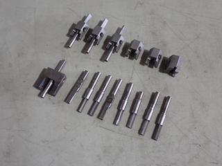 Qty Of Assorted Valve Seal And Valve Spring Pocket Cutters w/ .500, .531, .562 And .630 X 1.680 Cutter Sizes And 8mm, 11/32in And 3/8in Arbors