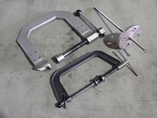 Spring Compressor For Use With Import And Motorcycle Springs c/w 8in Spring Compressor And Cummins ISX Spring Compressor 