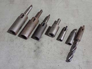 Qty Of Assorted Morse Taper Lathe Sleeves