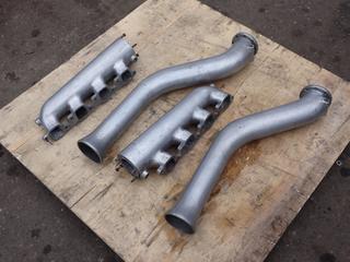 Glenwood BB Chevy Water Cooled Boat Exhaust Manifolds