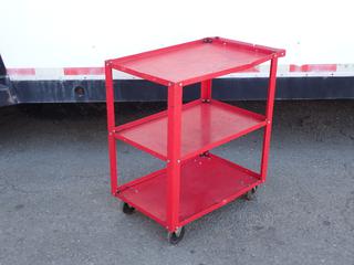 27in X 18in X 32in 3-Section Shop Cart