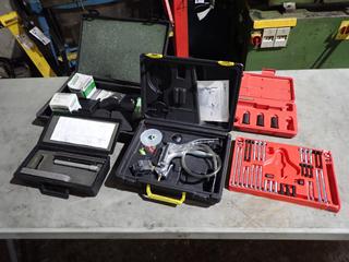 Mityvac MV8500 Brake/Clutch Bleeding Kit c/w Incomplete Powerfist Bolt-Type Puller Kit And Parts/Accessories For Oil Pump Pressure, Vacuum Tester And Pin Puller Kits