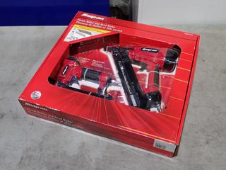 Unused Snap-On 871206C 15-GA Pneumatic Finish Nailer And 18-GA Brad Nailer
