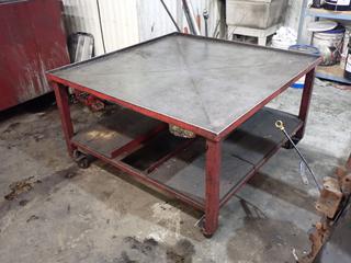 49in X 48in X 28in Tear Down Table
