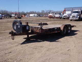 2014 Road Clipper Model 4SHDT 20ft X 82in T/A Tilt Deck Trailer c/w 2 5/16 Ball Hitch, 6020kg GVWR, ST235/80R16 Tires And Spare Tire. VIN 46UFU2021E1155631 **LOCATED IN COLD LAKE, AB**