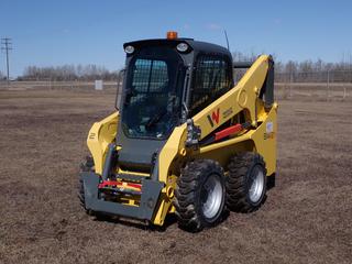 2024 Wacker Neuson SW21 Skid Steer Loader c/w Kohler 2.482L Diesel Engine, 2-Spd, Q/A, Aux Hyd, ISO/H-Drive w/ Hand Bucket Steering Patterns And 265/70-16.5 Tires. Showing 43hrs. SN WNCS0503HPUM00839 **LOCATED IN COLD LAKE, AB**