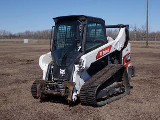 2023 Bobcat T66 R-Series Compact Track Loader c/w Bobcat 2.4L Diesel Engine, 2-Spd, Q/A, Aux Hyd, ISO/H-Drive w/ Hand Bucket Steering Patterns And Backup Camera. Showing 4510hrs. PIN B4SB32092 **LOCATED IN COLD LAKE, AB**