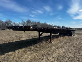 Off-Road Use Only 53FT Tri/A High Boy Trailer C/w A/R Susp, VIN OBL *NOTE Rusted Frame* **LOCATED IN COLD LAKE, AB**