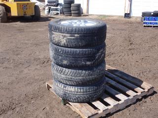 Qty Of (4) Nokian WR G4 SUV 235/60R17 Tires w/ 6-Bolt Rims **LOCATED IN EDMONTON**